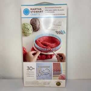 Martha Stewart Crafts Knit & Weave Loom Kit
